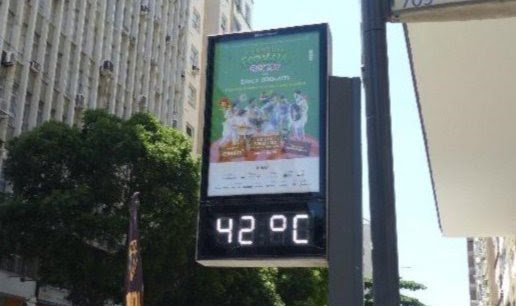 Terceira onda de calor no país começa nesta segunda-feira (17)